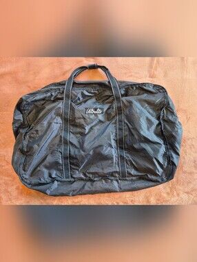 Ultralite Duffle Bag Smokey Blue Zip 15x22 Inch